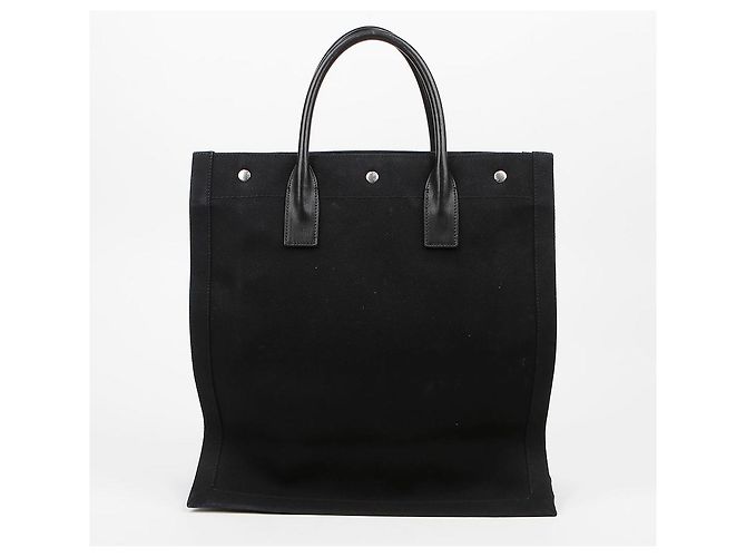 Autre Marque Sac cabas en toile Logo Noir - vue 3