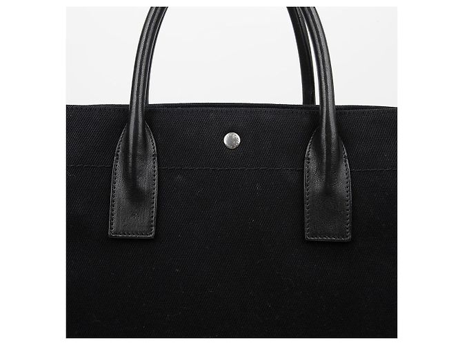 Autre Marque Sac cabas en toile Logo Noir - vue 4
