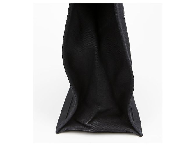 Autre Marque Sac cabas en toile Logo Noir - vue 7