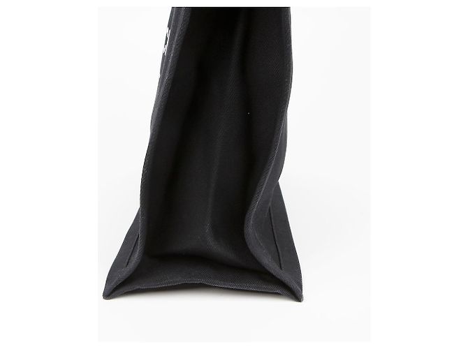 Autre Marque Sac cabas en toile Logo Noir - vue 9