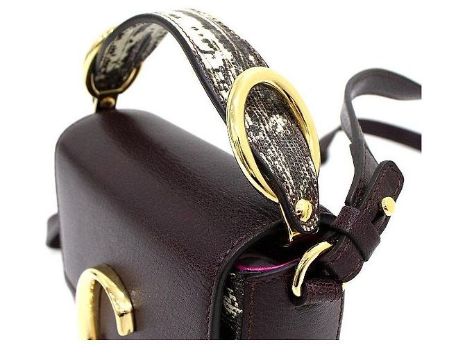Chloé Python Leder Tote Bag und Shoulder Crossbody Bag - Ansicht 10