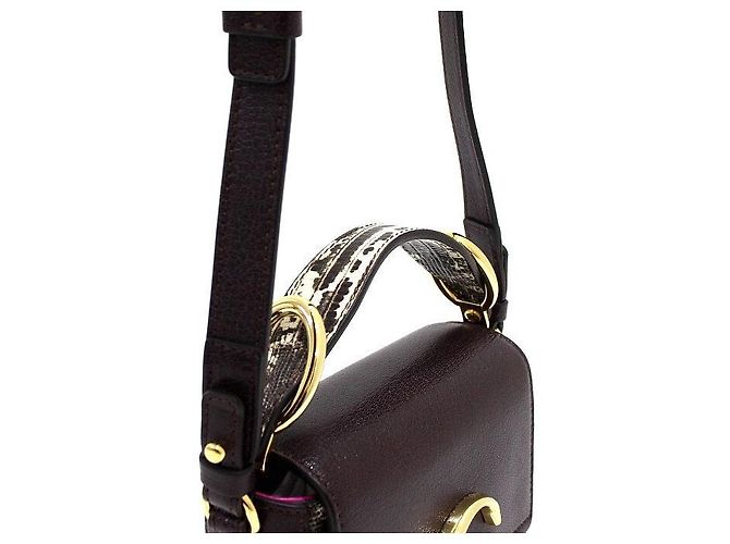 Chloé Python Leder Tote Bag und Shoulder Crossbody Bag - Ansicht 11