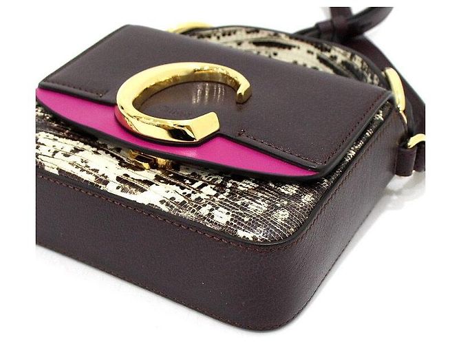 Chloé Python Leder Tote Bag und Shoulder Crossbody Bag - Ansicht 8