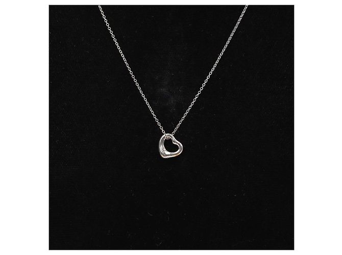 Tiffany & Co Open Heart Anhänger Elsa Peretti Silver - Ansicht 2