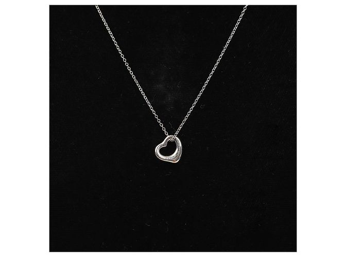 Tiffany & Co Open Heart Anhänger Elsa Peretti Silver - Ansicht 4