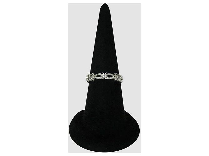 Gucci Flora Ring aus Weißgold und Diamanten - Ansicht 3