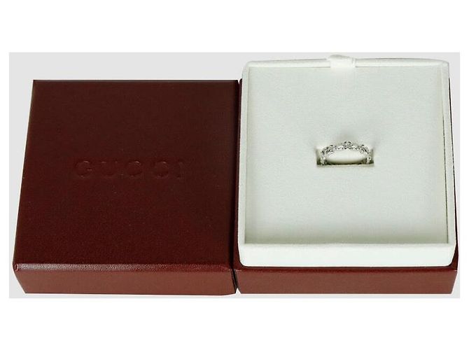 Gucci Flora Ring aus Weißgold und Diamanten - Ansicht 6