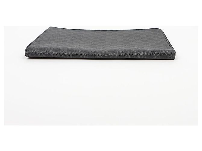 Louis Vuitton Pochette Jour GM Damier Graphite Clutch - view 5