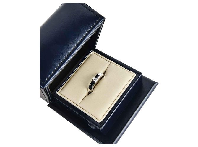 Chopard Anel Ice Cube em ouro branco e diamantes - vista 2