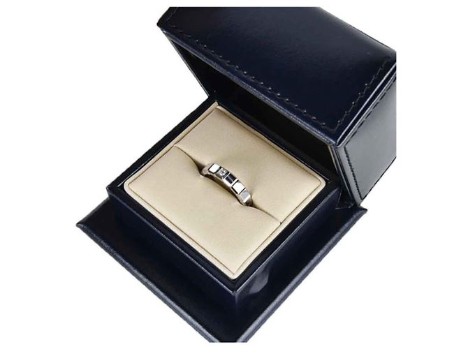 Chopard Anel Ice Cube em ouro branco e diamantes - vista 3