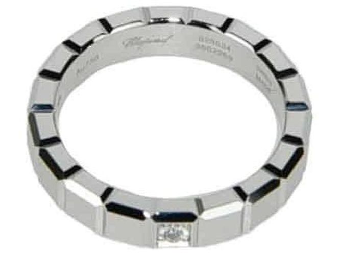 Chopard Anel Ice Cube em ouro branco e diamantes - vista 4