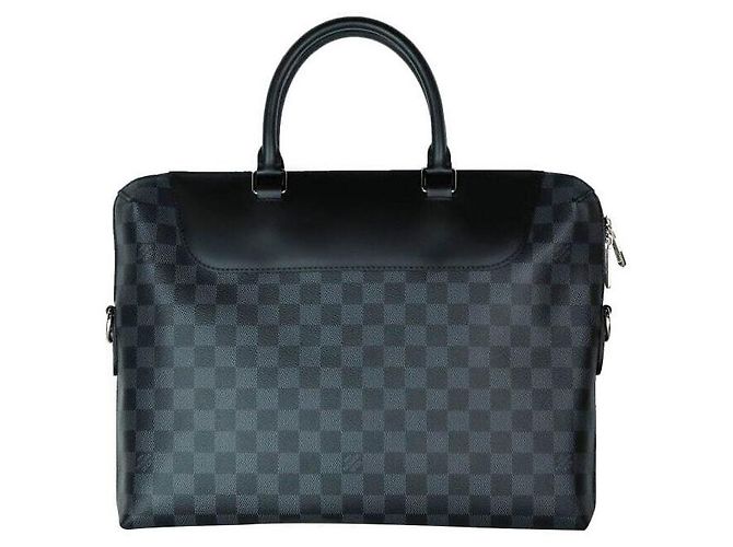 Louis Vuitton Borsa Tote e Crossbody Damier Porte Document Jour - vista 3