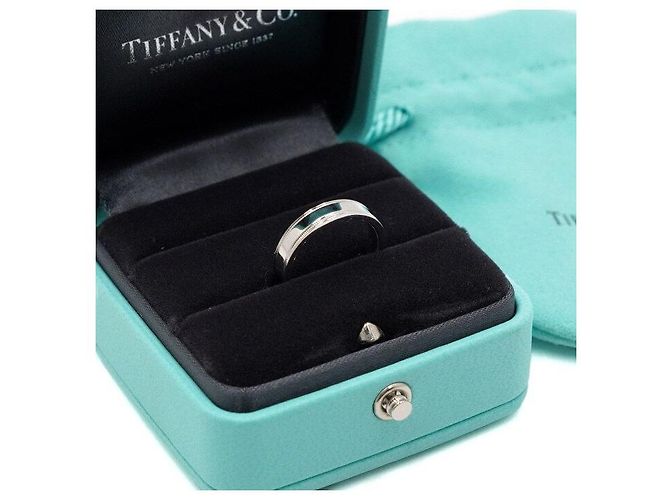 Tiffany & Co Anel Together Double Milgrain Tamanho - vista 5
