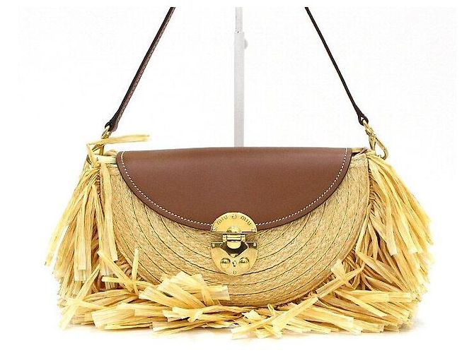 Miu Miu Borsa Tote con Frange e Borsa a Tracolla Crossbody - vista 2