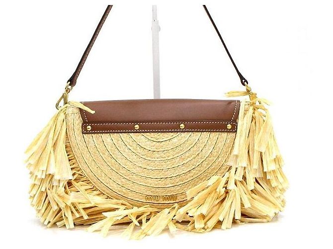 Miu Miu Borsa Tote con Frange e Borsa a Tracolla Crossbody - vista 5