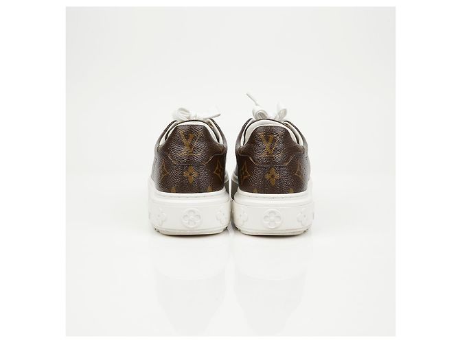 Louis Vuitton Sapatilhas Timeout em canvas Monogram - vista 5