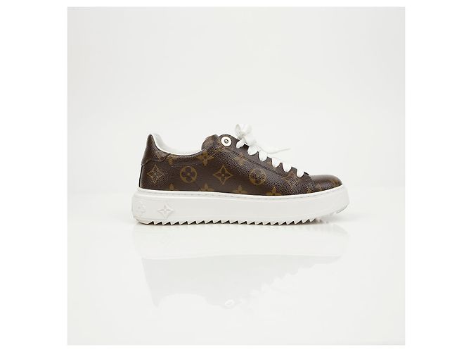 Louis Vuitton Sapatilhas Timeout em canvas Monogram - vista 6