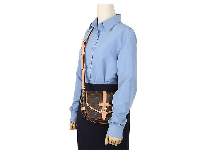 Louis Vuitton Borsa a spalla Tote Souvenir in Monogram Canvas - vista 11