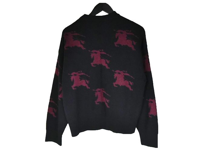 Suéter Burberry de algodão e seda preto - vista 3