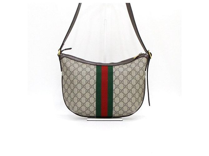 Gucci Borsa a tracolla e spalla hobo piccola Ophidia GG Canvas - vista 5