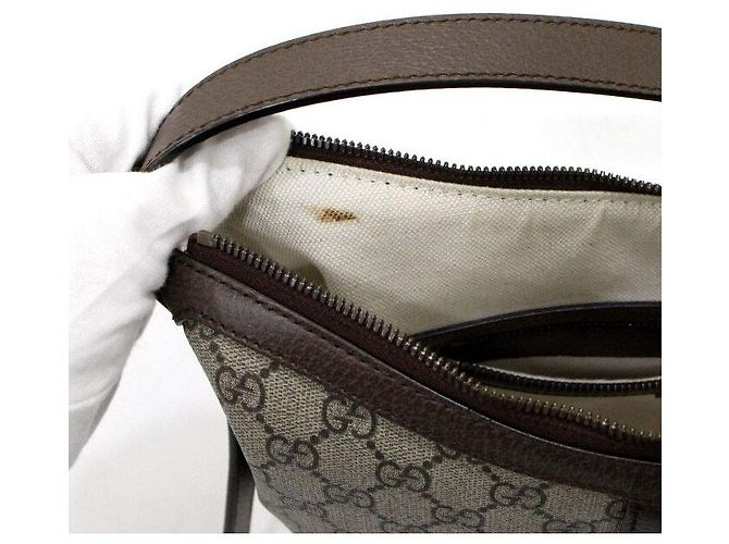 Gucci Borsa a tracolla e spalla hobo piccola Ophidia GG Canvas - vista 7