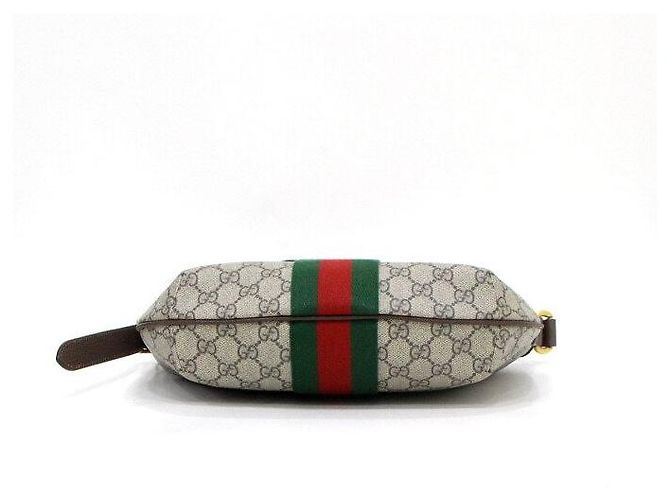 Gucci Borsa a tracolla e spalla hobo piccola Ophidia GG Canvas - vista 8