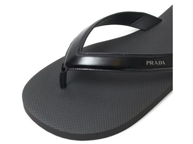 Prada Infradito in pelle spazzolata - vista 6
