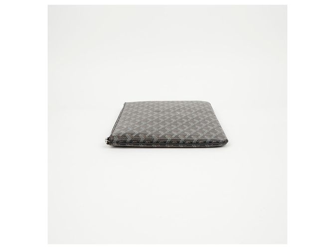 Goyard Clutch Sena MM Black Tan - vista 4