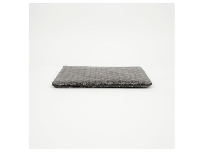 Goyard Clutch Sena MM Black Tan - vista 5