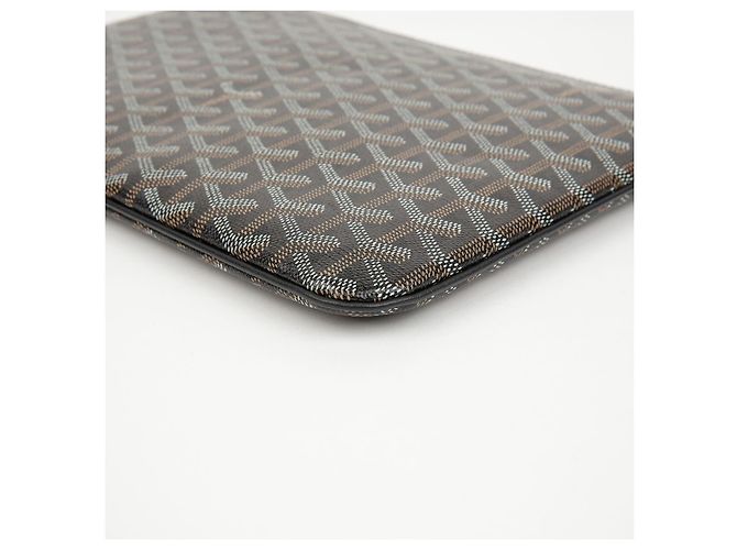 Goyard Clutch Sena MM Black Tan - vista 7
