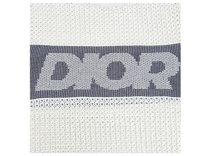 Débardeur en mesh Dior blanc - vue 3
