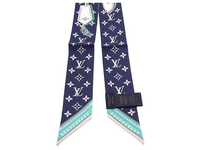 Louis Vuitton Ultimate Monogram Bandana Blue Marine Schal - Ansicht 2