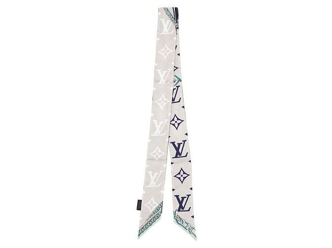Louis Vuitton Ultimate Monogram Bandana Blue Marine Schal - Ansicht 3