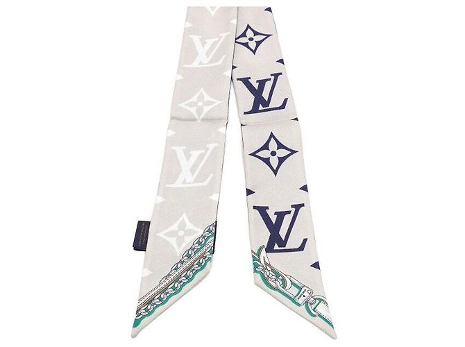 Louis Vuitton Ultimate Monogram Bandana Blue Marine Schal - Ansicht 4