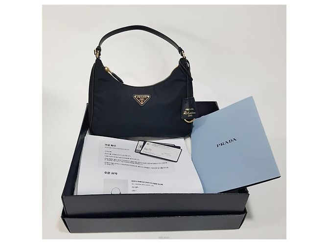 Prada  mala Hobo Mini Re-Edition - vista 10