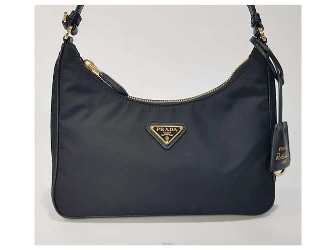 Prada  mala Hobo Mini Re-Edition - vista 2
