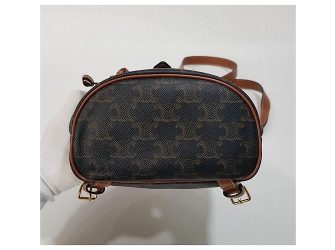 Céline Mini zaino Triope Polka - vista 6