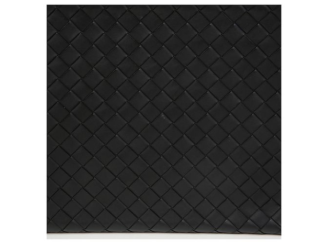 Bottega Veneta Clutch Document Intrecciato Black - vista 4