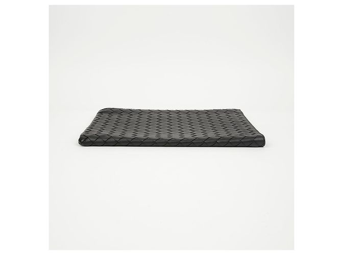 Bottega Veneta Clutch Document Intrecciato Black - vista 6