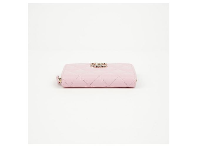 Chanel Portacarte con zip Logo - vista 5