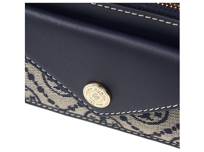 Tory Burch Tarjetero Monogram para mujer - vista 6