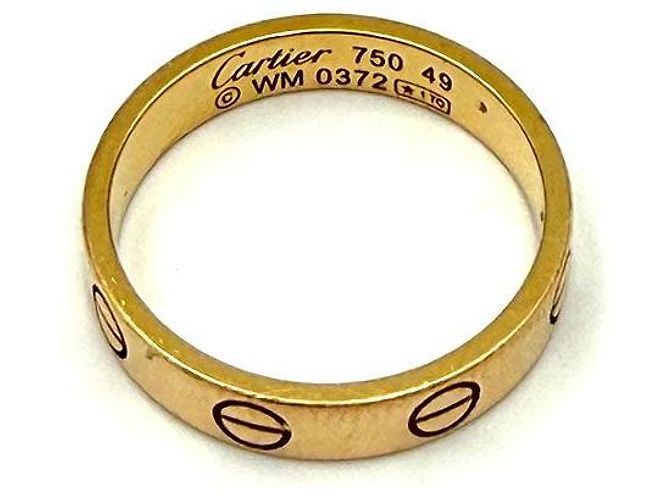 Cartier Rose Gold Small Love Ring Größe - Ansicht 4