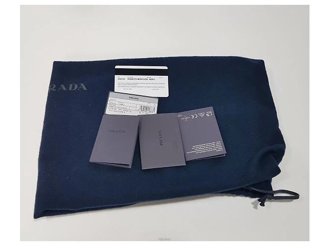 Mochila Prada de nylon negra - vista 10