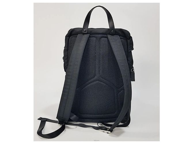 Mochila Prada de nylon negra - vista 5