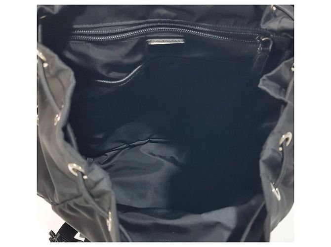 Mochila Prada de nylon negra - vista 9