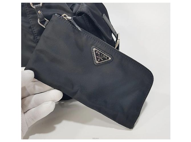 Prada Zaino Medium in Re-Nylon - vista 6