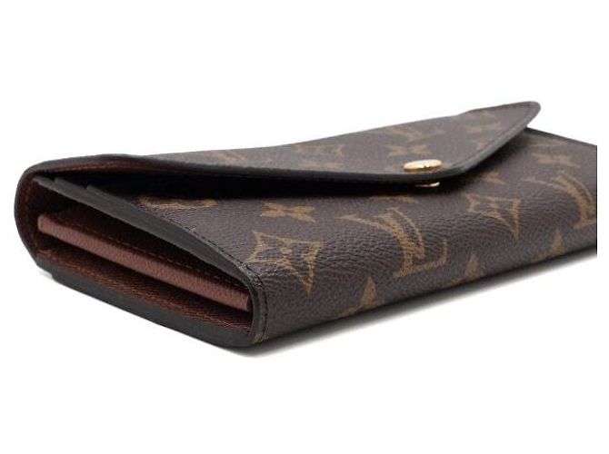Louis Vuitton Cartera larga para mujer Monogram Sarah Wallet - vista 7