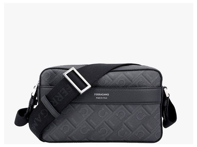 Salvatore Ferragamo Borsa a tracolla monogramma Gancini - vista 2