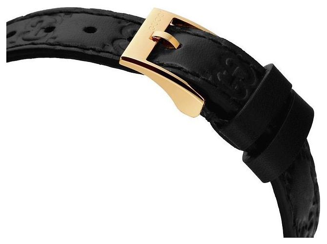 Gucci G-Timeless GG Dial Damenlederuhr - Ansicht 7