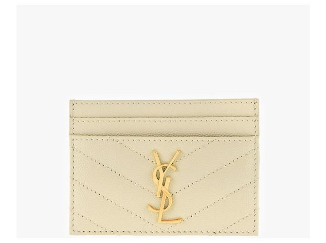 Autre Marque Tarjetero Cassandra Monogram Matelassé Gold - vista 2